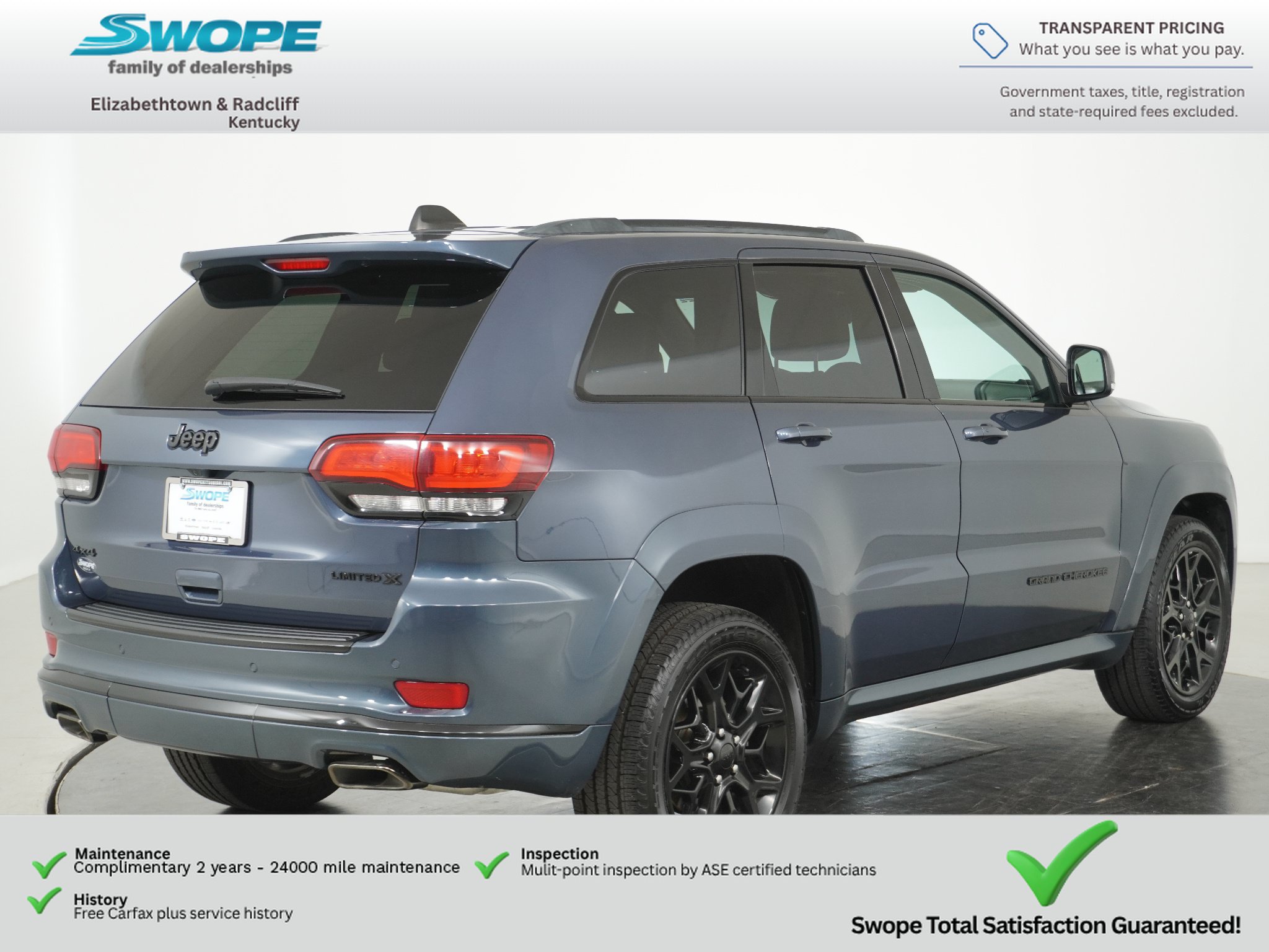 Used 2021 Jeep Grand Cherokee Limited X AWD/4WD image 3