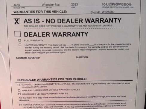 Used 2023 Jeep Wrangler Unlimited Sahara w/ Cold Weather Group AWD/4WD image 32