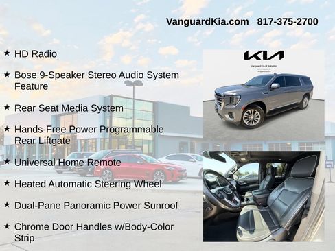 Used 2021 GMC Yukon XL SLT w/ SLT Premium Package AWD/4WD image 12