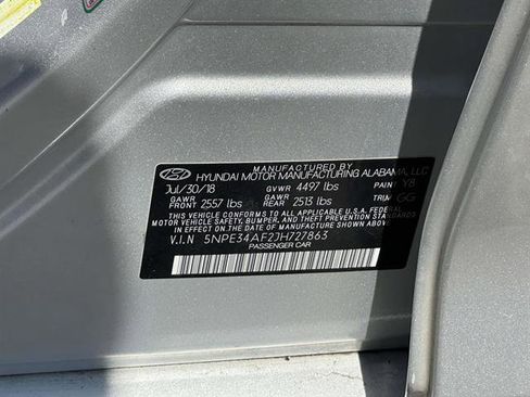 Used 2018 Hyundai Sonata SEL FWD image 14