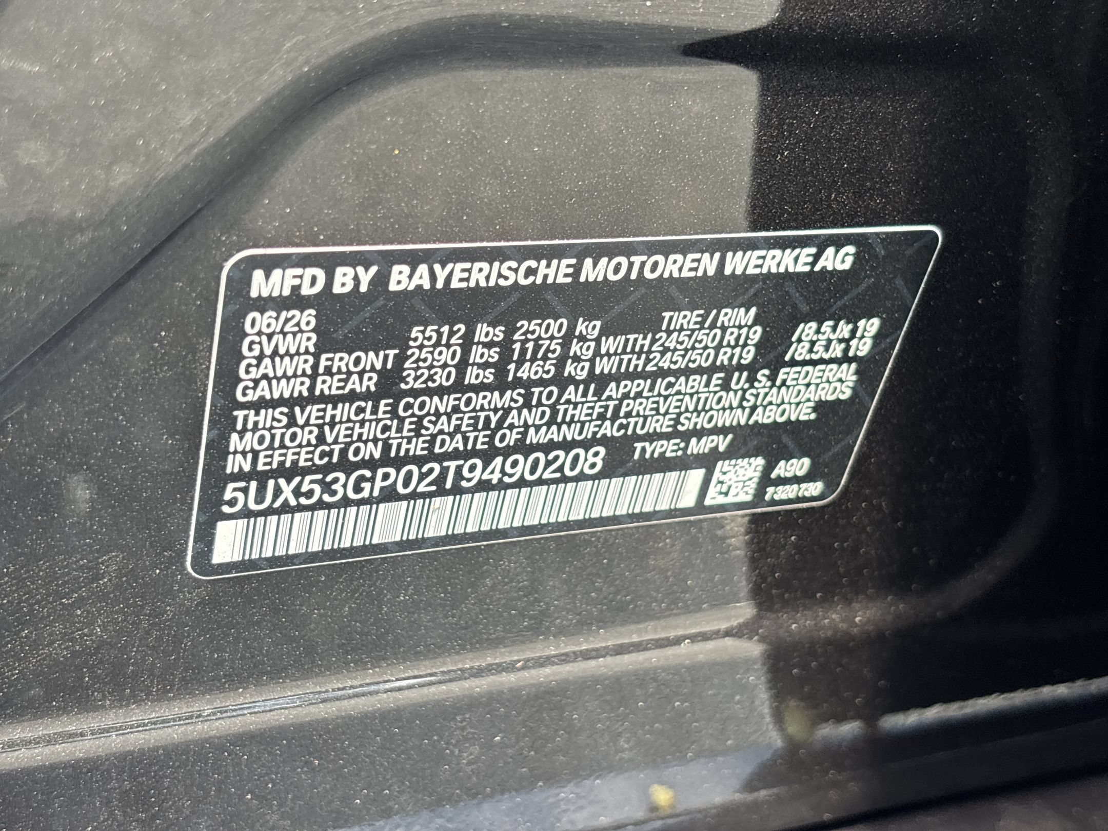 Used 2026 BMW X3 xDrive30i w/ M Sport Package AWD/4WD image 19
