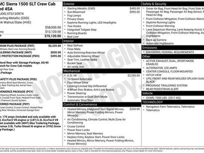 New 2026 GMC Sierra 1500 SLT w/ SLT Premium Plus Package