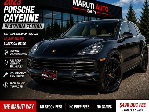 Used 2023 Porsche Cayenne Platinum Edition AWD/4WD image 51