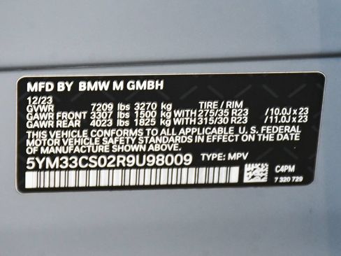 Used 2024 BMW XM Label Red AWD/4WD image 23