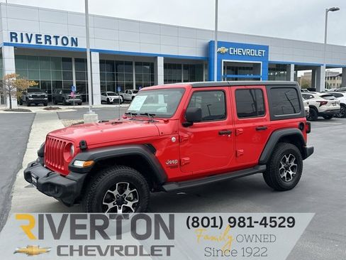 Used 2018 Jeep Wrangler Unlimited Sport S image 1