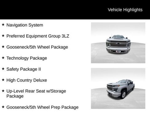 Used 2020 Chevrolet Silverado 2500 High Country w/ Z71 Off-Road Package AWD/4WD image 13