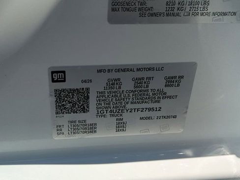 New 2026 GMC Sierra 2500 AT4X AWD/4WD image 35