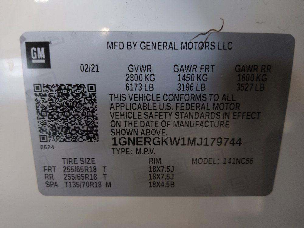 Used 2021 Chevrolet Traverse LT FWD image 33