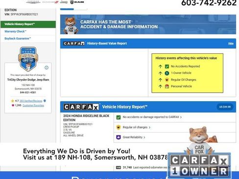 Used 2024 Honda Ridgeline Black Edition image 14
