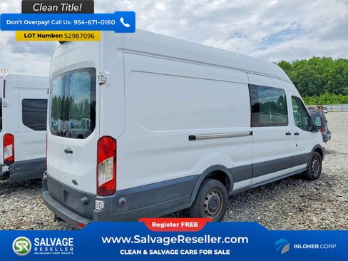 Used 2018 Ford Transit 350 148 High Roof Extended RWD image 4