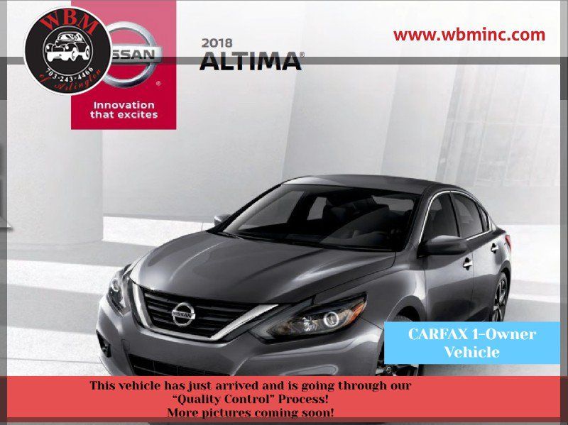 Used 2018 Nissan Altima 2.5 SR FWD image 1