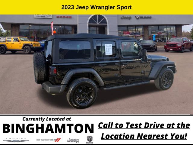 Used 2023 Jeep Wrangler Unlimited Sport AWD/4WD image 4