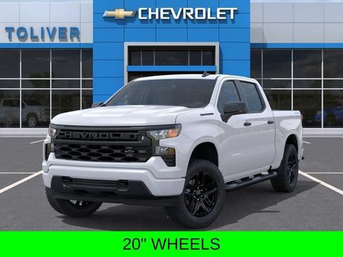 New 2026 Chevrolet Silverado 1500 Custom w/ Turbomax Blackout Package AWD/4WD image 7