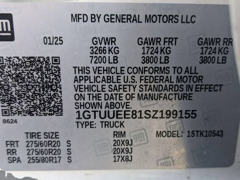Used 2025 GMC Sierra 1500 AT4 w/ AT4 Premium Package AWD/4WD image 35