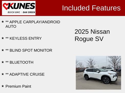 Used 2025 Nissan Rogue SV image 2
