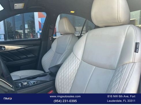 Used 2019 INFINITI Q50 Red Sport 400 w/ Proactive Package image 13
