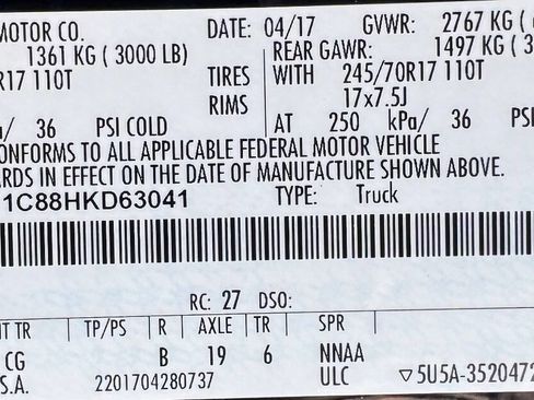 Used 2017 Ford F150 XL w/ Equipment Group 101A Mid RWD image 26