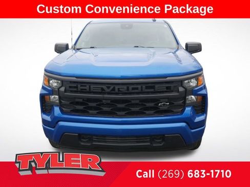 Used 2023 Chevrolet Silverado 1500 Custom w/ LPO, Dark Essentials Package AWD/4WD image 2