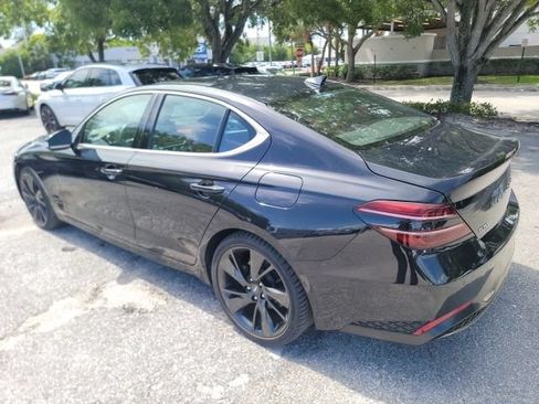 Used 2023 Genesis G70 2.0T w/ Sport Prestige Package RWD image 3