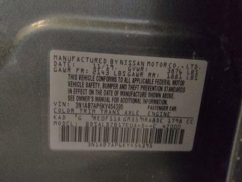 Used 2019 Nissan Sentra SV FWD image 33