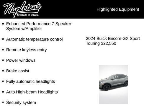 Used 2024 Buick Encore GX Sport Touring AWD/4WD image 3