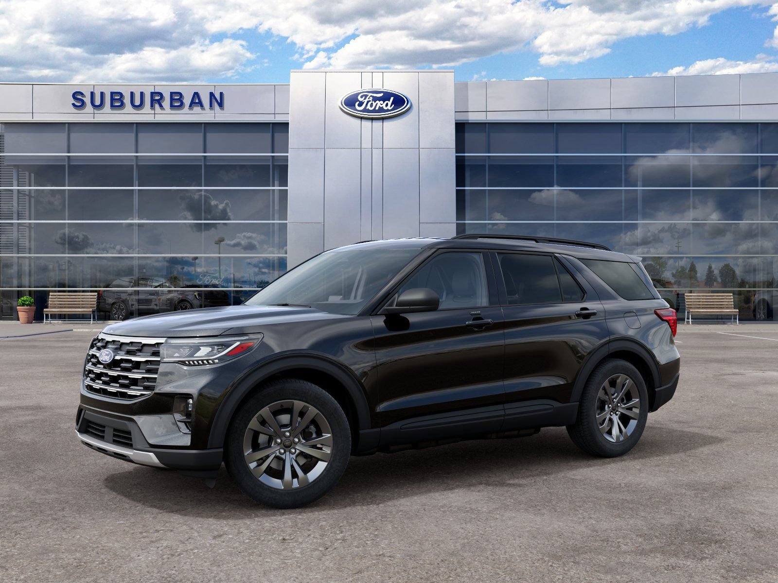 New 2027 Ford Explorer Active w/ Active Comfort Package AWD/4WD 360° Tour