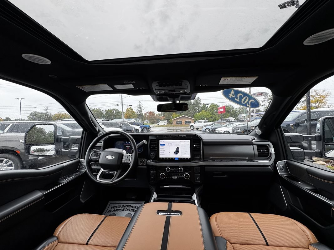 Used 2024 Ford F450 Platinum w/ Camper Package AWD/4WD image 43