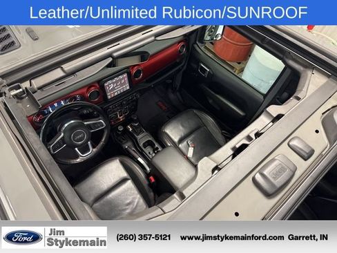 Used 2021 Jeep Wrangler Unlimited Rubicon w/ Uconnect 4C Nav & Sound Group AWD/4WD image 5