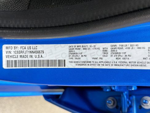 Used 2022 RAM 1500 Laramie w/ Sport Appearance Package image 48