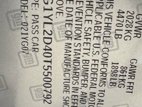 New 2026 Chevrolet Corvette E-Ray w/ Stealth Interior Trim Package image 34