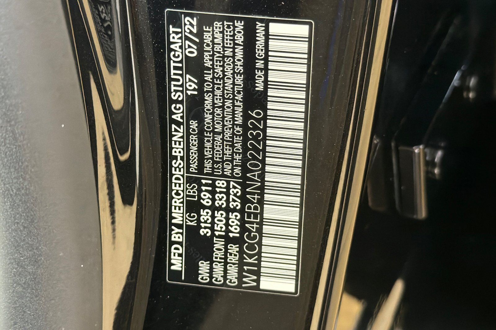 Used 2022 Mercedes-Benz EQS 580 4MATIC Sedan w/ Pinnacle Trim Package image 28