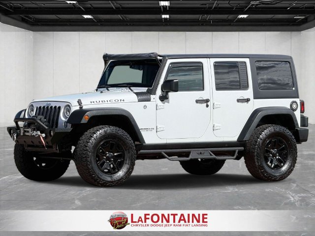 Used 2016 Jeep Wrangler Unlimited Rubicon w/ Connectivity Group AWD/4WD image 1
