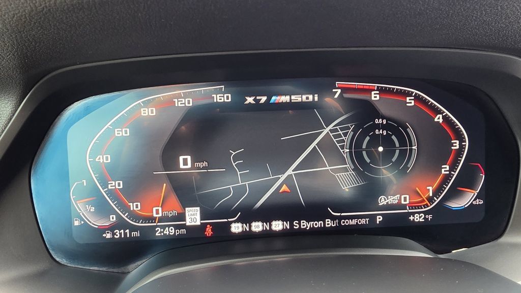 Used 2021 BMW X7 M50i w/ Dynamic Handling Package AWD/4WD image 20