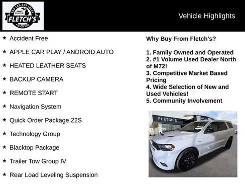 Used 2020 Dodge Durango R/T w/ Technology Group image 2