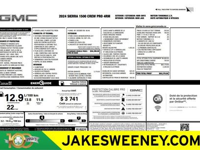 Certified 2024 GMC Sierra 1500 Pro w/ Graphite Edition