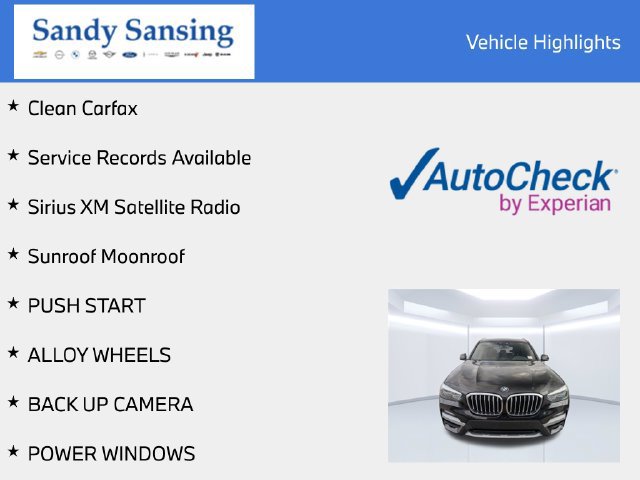 Used 2019 BMW X3 sDrive30i w/ Driving Assistance Package RWD image 7