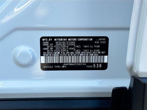 New 2026 Mitsubishi Eclipse Cross Black Edition image 30