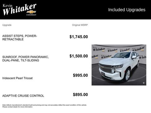 Used 2022 Chevrolet Tahoe High Country AWD/4WD image 37