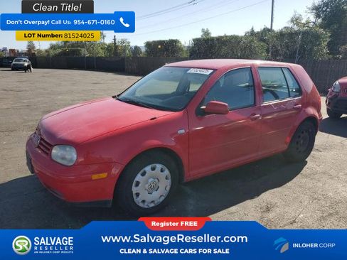 Used 2003 Volkswagen Golf GL image 1