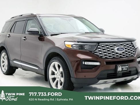 Used 2020 Ford Explorer Platinum w/ Premium Technology Package image 1