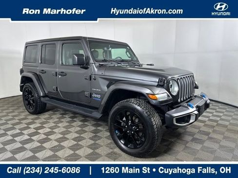 Used 2022 Jeep Wrangler Unlimited Sahara w/ Safety Group image 1