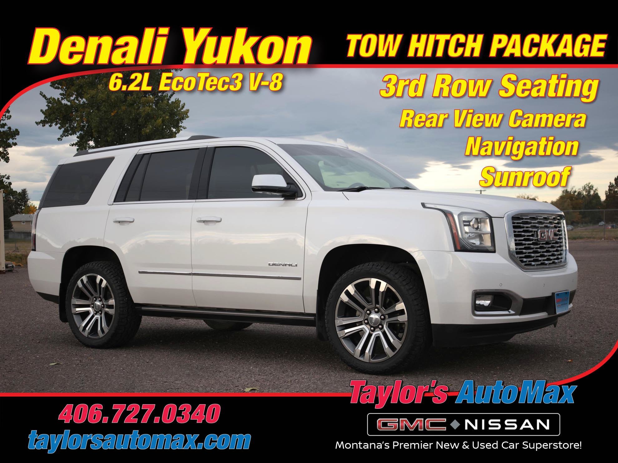 Used 2018 GMC Yukon Denali w/ Denali Ultimate Package AWD/4WD image 1