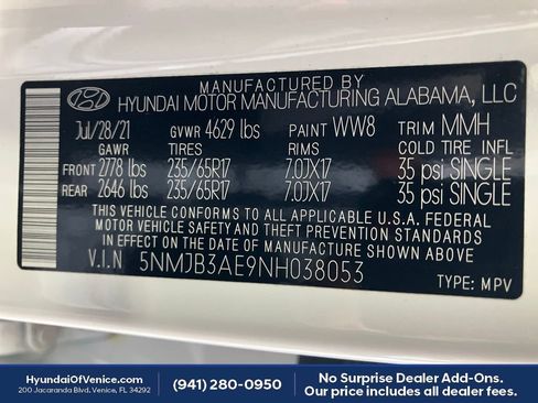 Used 2022 Hyundai Tucson SEL FWD image 15
