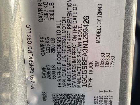 Used 2022 Chevrolet Colorado W/T w/ Custom Special Edition image 22