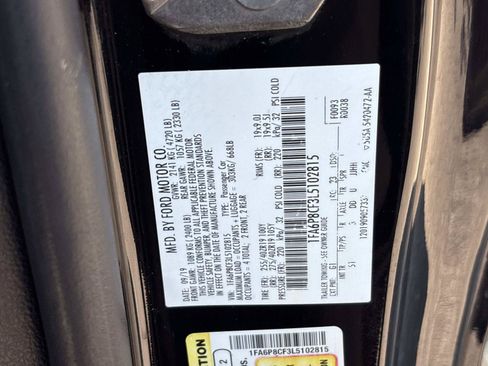 Used 2020 Ford Mustang GT Premium w/ GT Performance Package RWD image 32