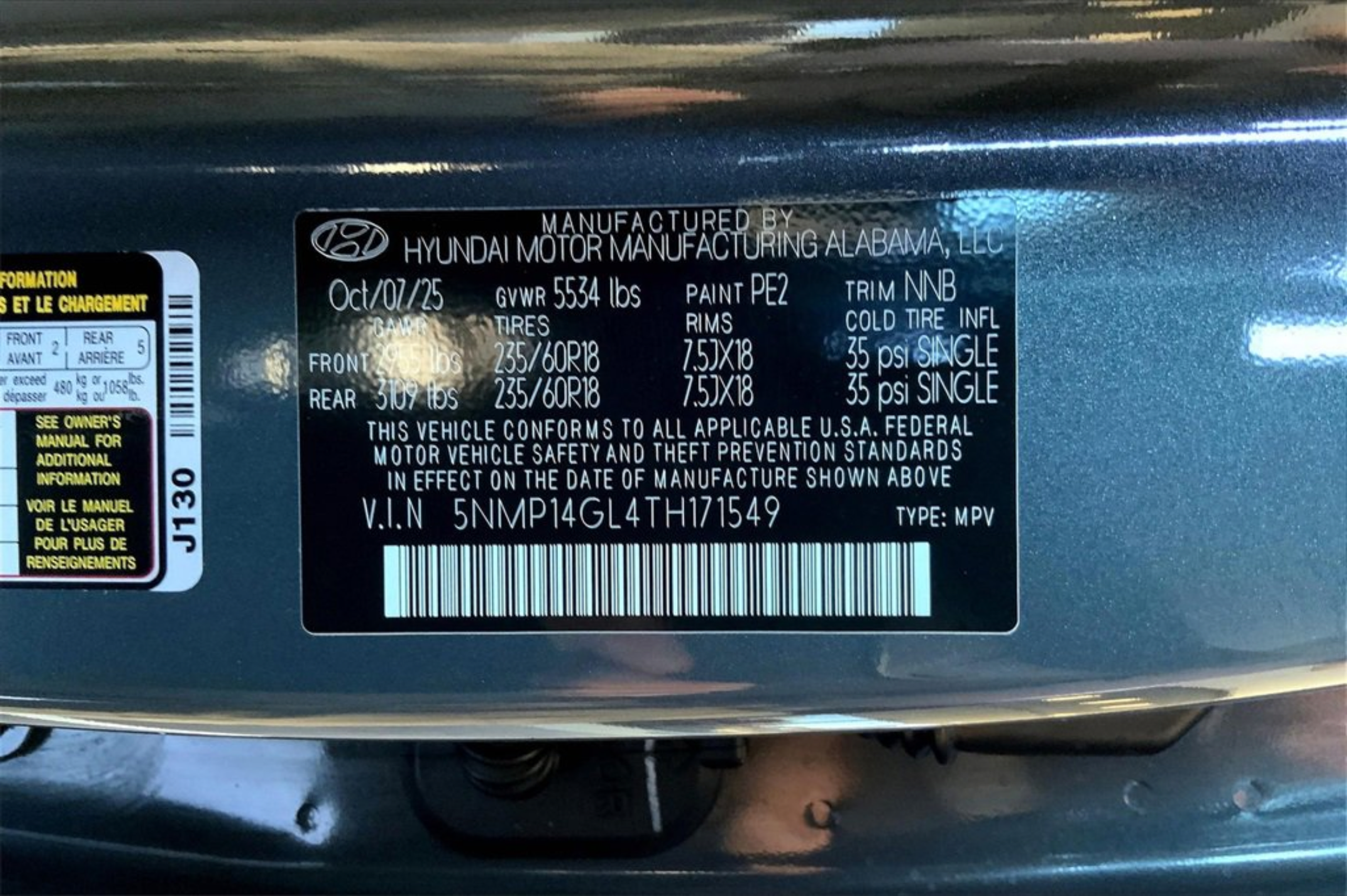 Certified 2026 Hyundai Santa Fe SE FWD image 35