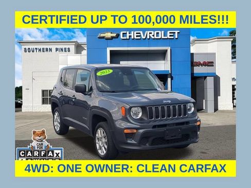 Used 2023 Jeep Renegade Latitude AWD/4WD image 1