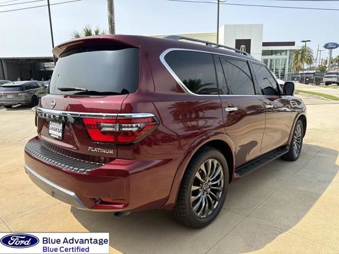 Used 2023 Nissan Armada Platinum w/ Captain's Chairs Package RWD image 9