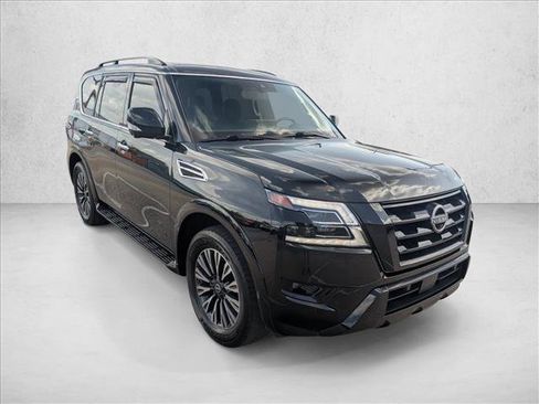 Used 2024 Nissan Armada SL w/ Midnight Edition Package RWD image 3