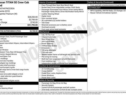 Used 2007 Nissan Titan SE w/ Chrome Pkg W/Pwr Bench